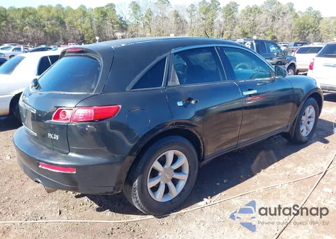 2005 Infiniti Fx35 из США, поврежденный, VIN JNRAS08W15X214341